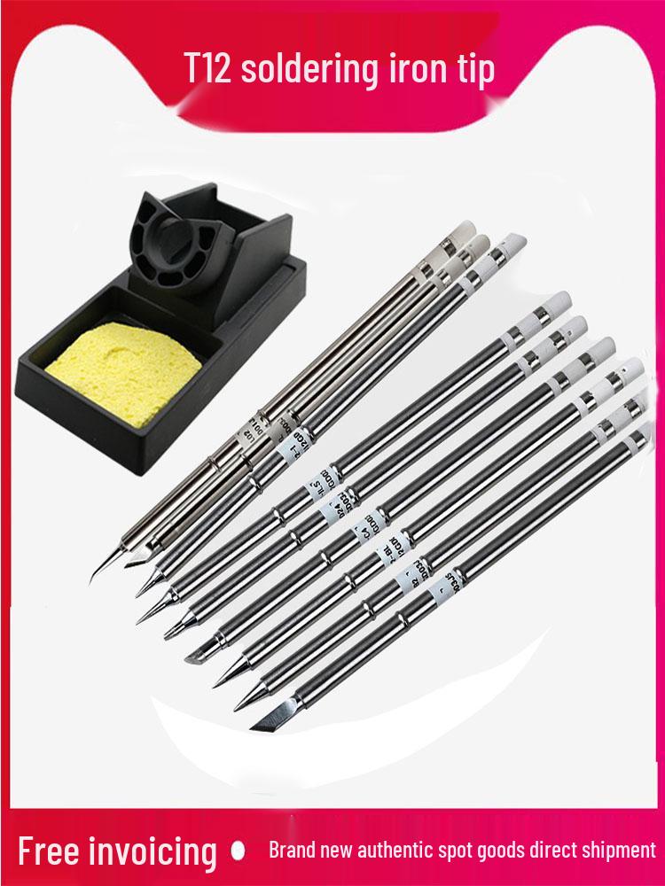 T12 Soldering Iron Tip Accessories & Stand for Soldering Station