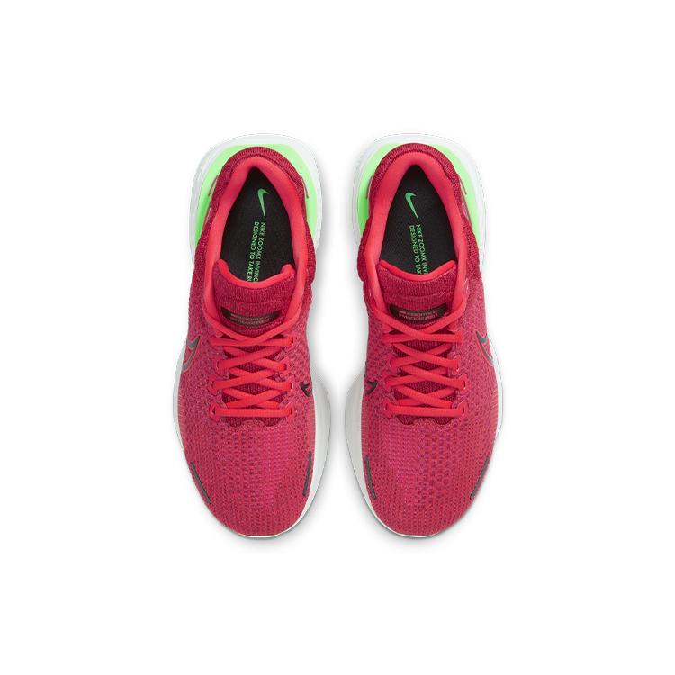 New Nike ZoomX Invincible Run Flyknit 2 Siren Red Green Strike DH5425-600