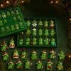 Christmas Advent Calendar 2026 Frog Calendar 24 Day Countdown Box with Desktop Ornament Sets Faux Crystal Ornaments Festive Tree Hanging Decor,