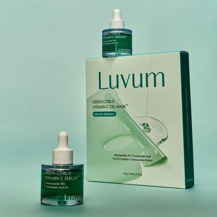[Toning Plus Set] Green Citrus Vitamin C Serum Plus 30ml + Gel Mask Plus (5 Sheets)