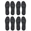 4 Stück 5D Massage Memory Foam Einlegesohle, Verdickte Atmungsaktive Polsterung, Bequeme und Schmerzresistente Einlegesohle für Hohe Absätze, Nicht Ermüdend für die Füße