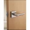 Home Use 304 Stainless Steel Square Handle Door Lock Magnetic Absorption Keyless Indoor Bathroom Silent Door Knob Lock