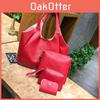 Elegante Mode Dametasker Messenger Skulder Tote Tasker 4 stk Pung Sæt