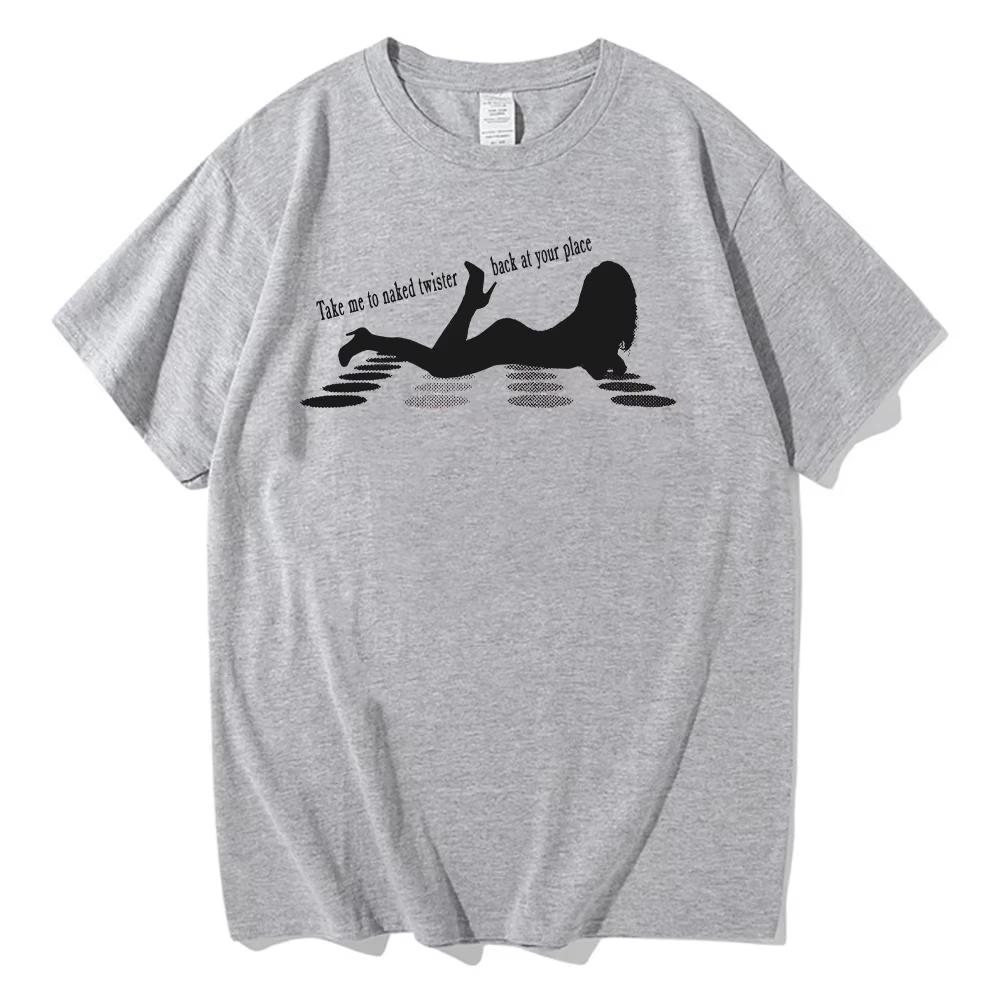

Sabrina Carpenter Naked Twister Tee Women Female Clothing Harajuku Fashion Casual Streetwear High Quality Cotton T Shirts 3XL