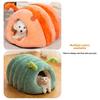Caterpillar Pet Nest Winter Warm Cat Nest Cute Dog House Closed Non-slip Cat Nest