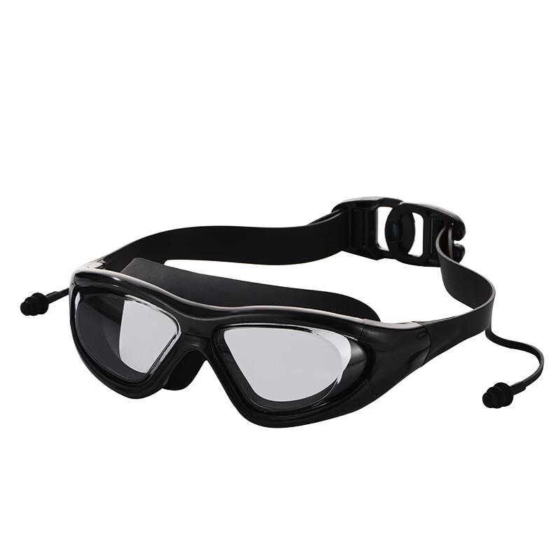 Yu Zhan Large Frame Swim Goggles with Earplugs