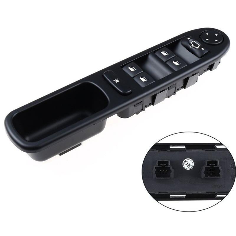 6554.KT Electric Power Window Control Switch For Peugeot 207 307 6554.QC 6554.QK 6554.QG 6554.HJ 96351622XT 6554.E7