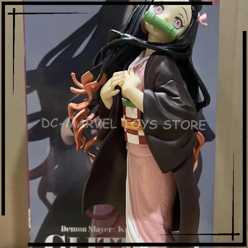 24cm  Tanjiro Kamado Zenitsu Agatsuma Nezuko Kamado Inosuke Hashibira Action Figure Model Gift Toys