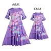 Isabela Encanto Floral Suits Ruffled Top Dress Suits Mother Daughter Matching