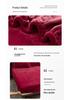 Solid Color Crystal Velvet Fitted Sheet Set - Single Piece Bed Sheet with Mattress Protector