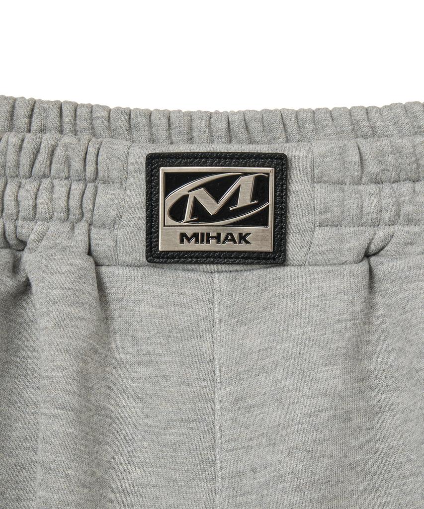 Mihag Metal Plate Sweatpants (Gray)