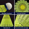 Durable Nylon Badminton Shuttlecocks Lightweight Easy-to-Track Balls for Enhanced Gameplay Outdoor Training Sports Equipment Kit