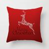 Merry Christmas Throw Pillow Cover Christmas Red Throw Pillow Cover For Sofa Home Decor