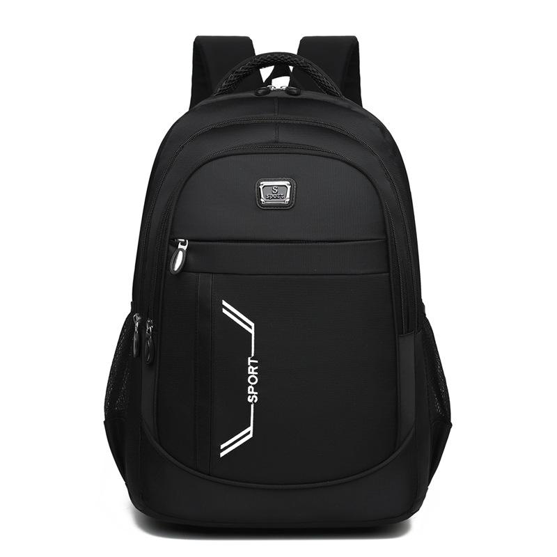 New Backpack Women's Fashion Large-capacity Schoolbag Junior High School Students Travel Backpack Men's Computer Bag