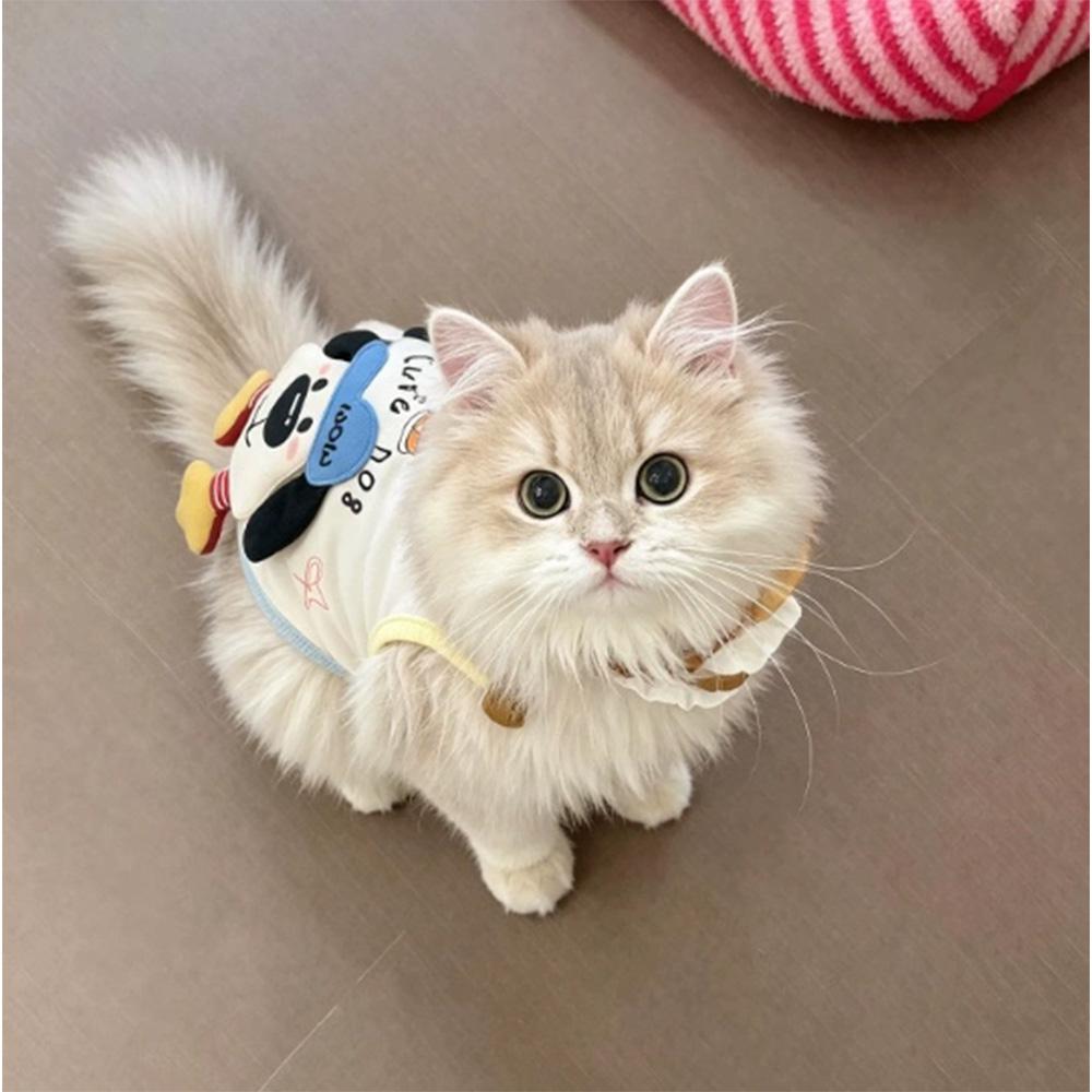 Summer Cute Clothes for Dogs Cats Vest Spring Pets Clothing Cat Small Dog Cooling Vest Doggy kitty Bichon Pet Apparel Supplies