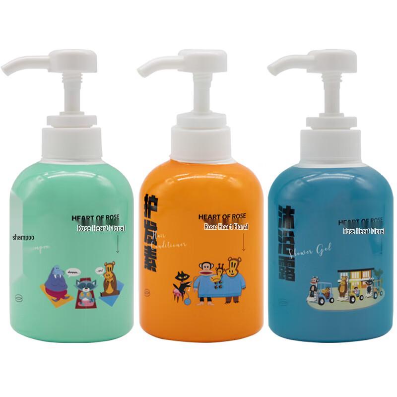 Paul Frank Rose Heart Floral Hair & Body Care Set