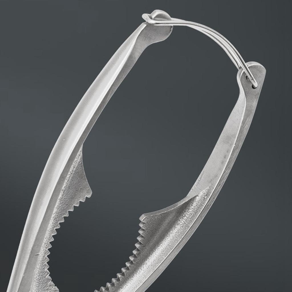 Multipurpose Tea Tongs Stainless Steel Comfortable Handle Tea Opener for Effortless Opening of Tea Cakes and Bricks