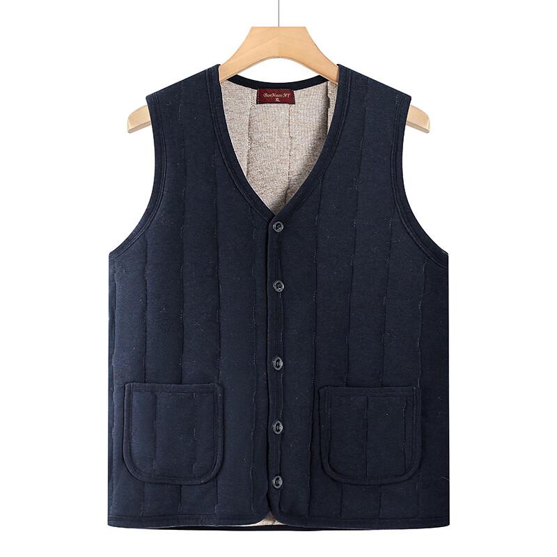 YUZHAOLIN Men's Padded Winter Warm Vest