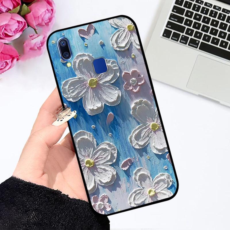 

For Vivo V11 Case V11 Pro Shockproof TPU Soft Silicone Phone Cover For VIVO X21s Capa V11i Fundas Color Printing Fashion Cartoon For Vivo V11