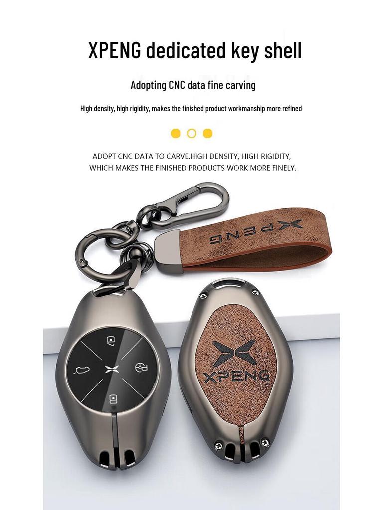 Personalisierte Schlüsseletui für Xiaopeng P7/G3 - Unisex Vollabdeckung Schalenset