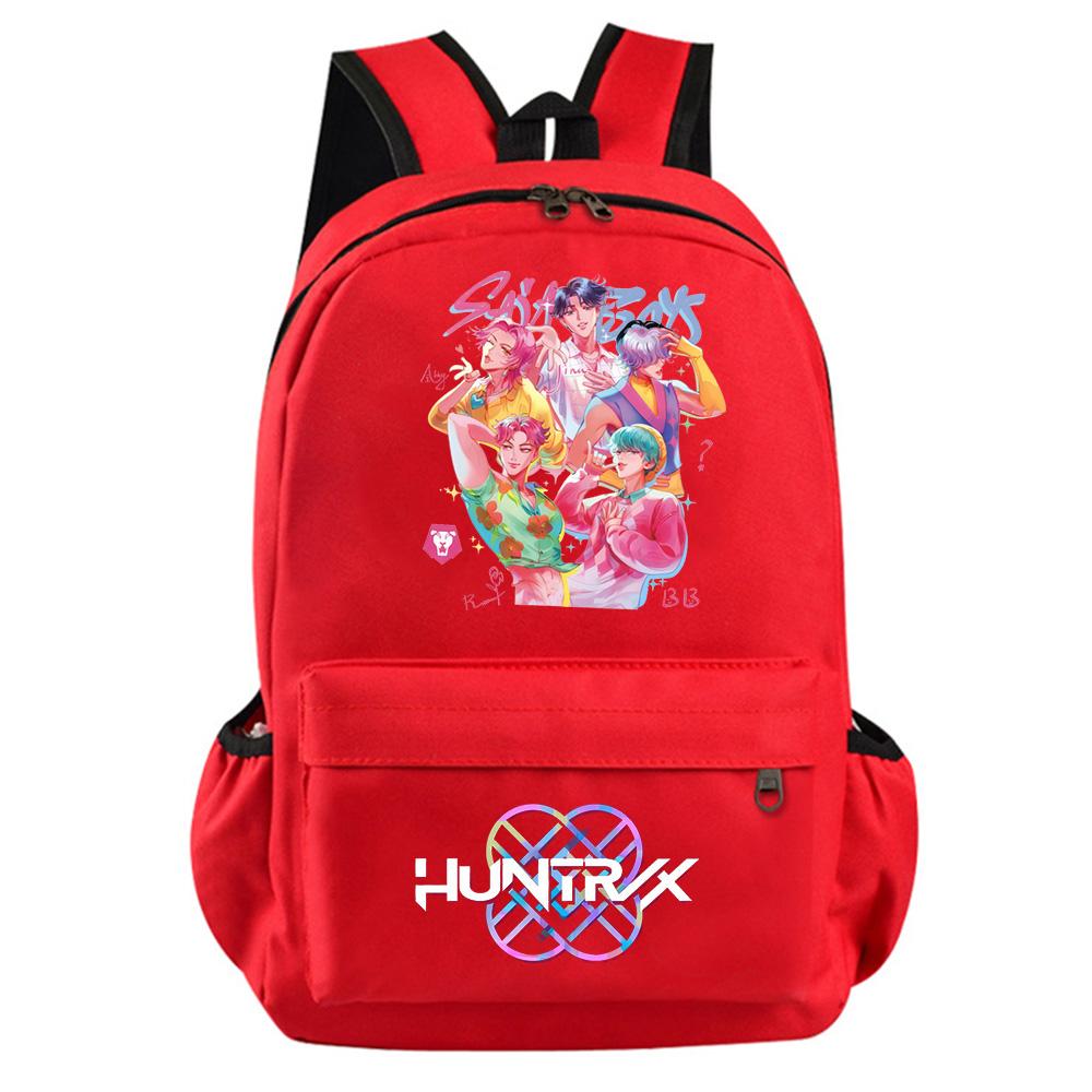 Anime Kreslený K-Pop Lovci Démonů Potisk Batoh pro Teenagera Studenta Dívku Chlapce Školní Taška Velkokapacitní Voděodolná Cestovní Taška Dětský Dárek