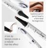 4 Headed Waterproof Eyebrow Pencil Smudge-Proof Long-Lasting Brow Pen for Precise Shaping Natural Look Women Eyebrow