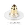 200pcs Soft Earring Stoppers Transparent Earring Backs Rubber Earring Backs  Studs Hoops