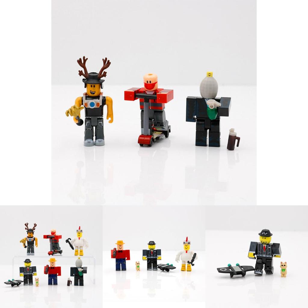 Set di Personaggi del Gioco Roblox Action Figure con Lavorazione Raffinata Perfetto per Bambini e Collezionisti
