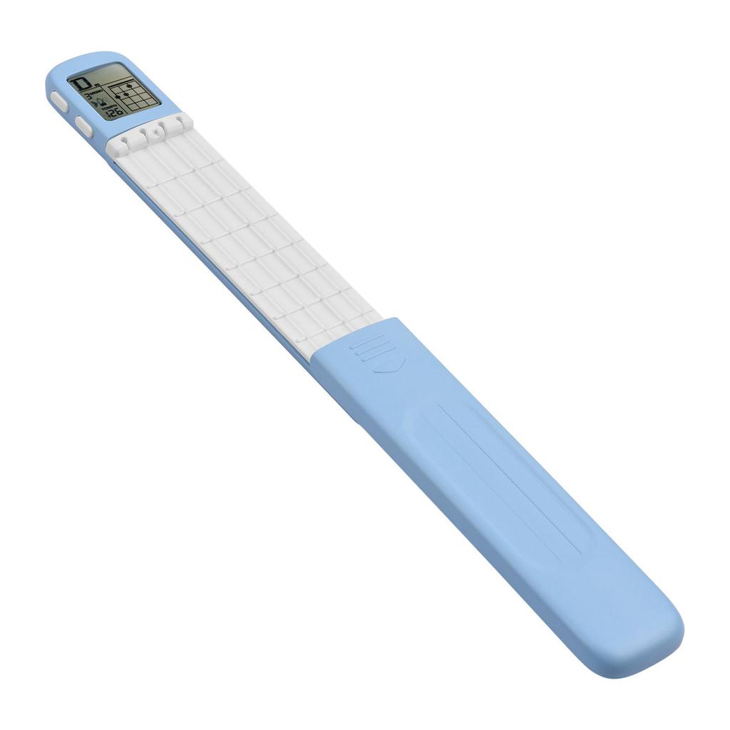 Portable Ukulele Chord Trainer Uke Fingering Practice Tool with 360 Degrees Rotatable Chords Chart Screen for Ukelele