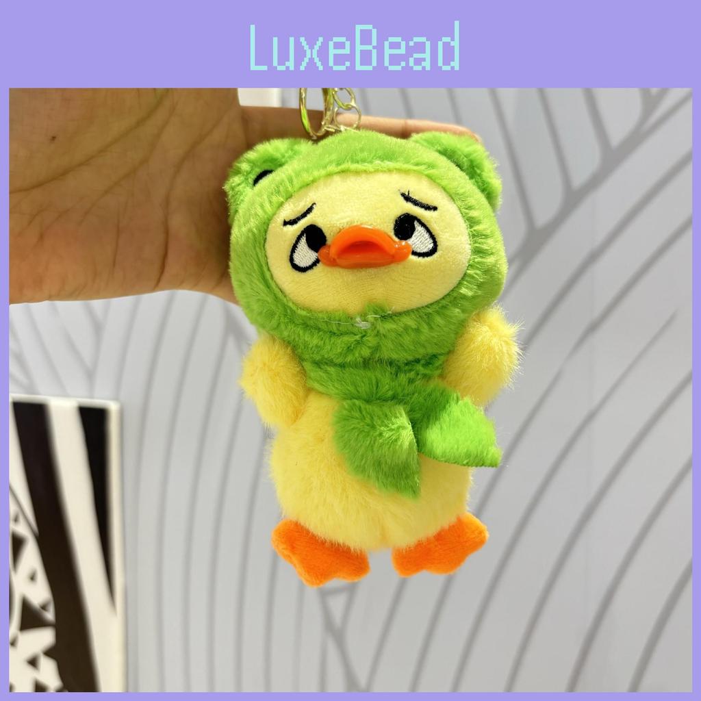 Plush Adorable Duck Keychain Soft Toy Cute Cartoon Duckling Bag 15cm Charm