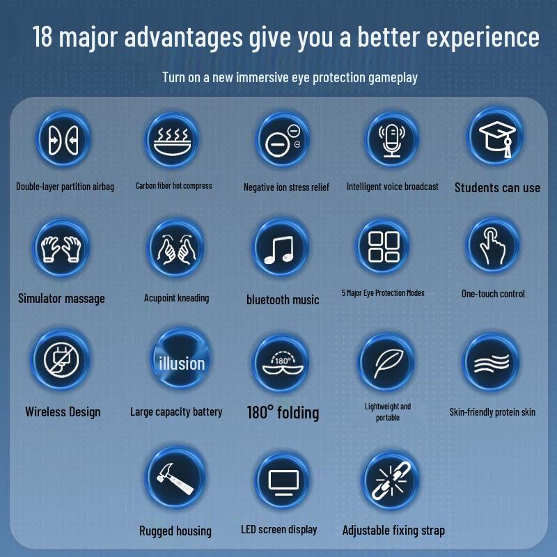 HEZHENG Smart Eye Massager