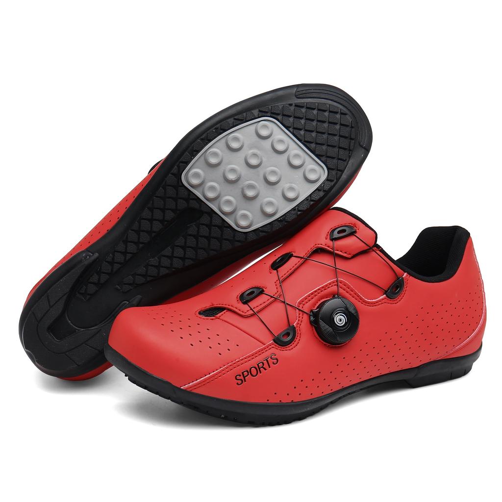 Summer and Autumn Outdoor Road Mountain Rubber Locked Bicycle Unlocked Hard Sole Spinning Shoes