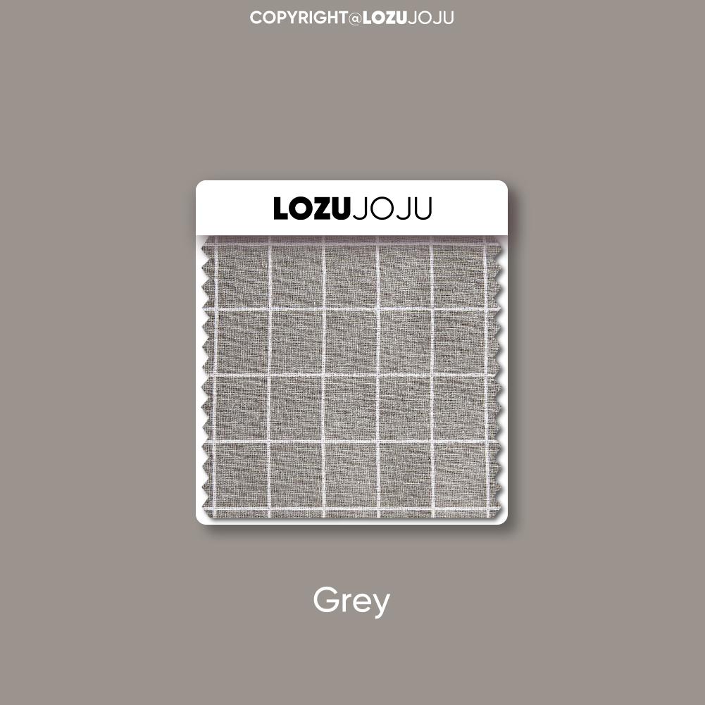 

1 шт. LOZUJOJU простая и универсальная серая кисточка с краем, полузатемняющая штора для небольших окон, балкона, спальни и гостиной, домашний декор W150cm x L60cm серый