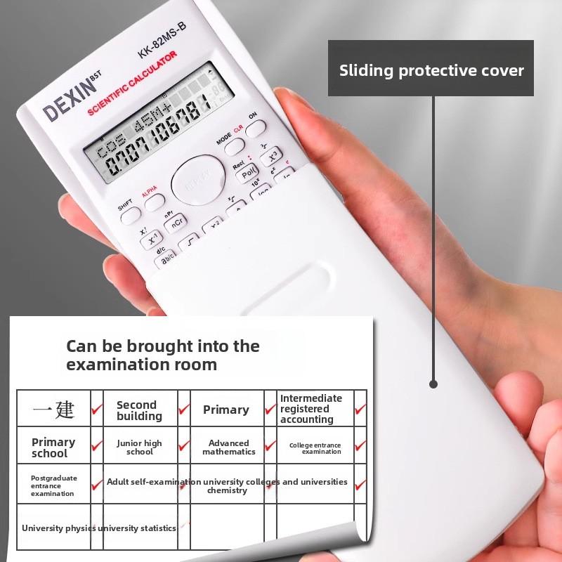 Calculator Student Scientific for Exams Accounting Functions Electronic Computer Primary School Grade Four CPA Special Use
