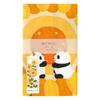 Hamamonyo Illustrated Hand Towel Sunflower and Panda