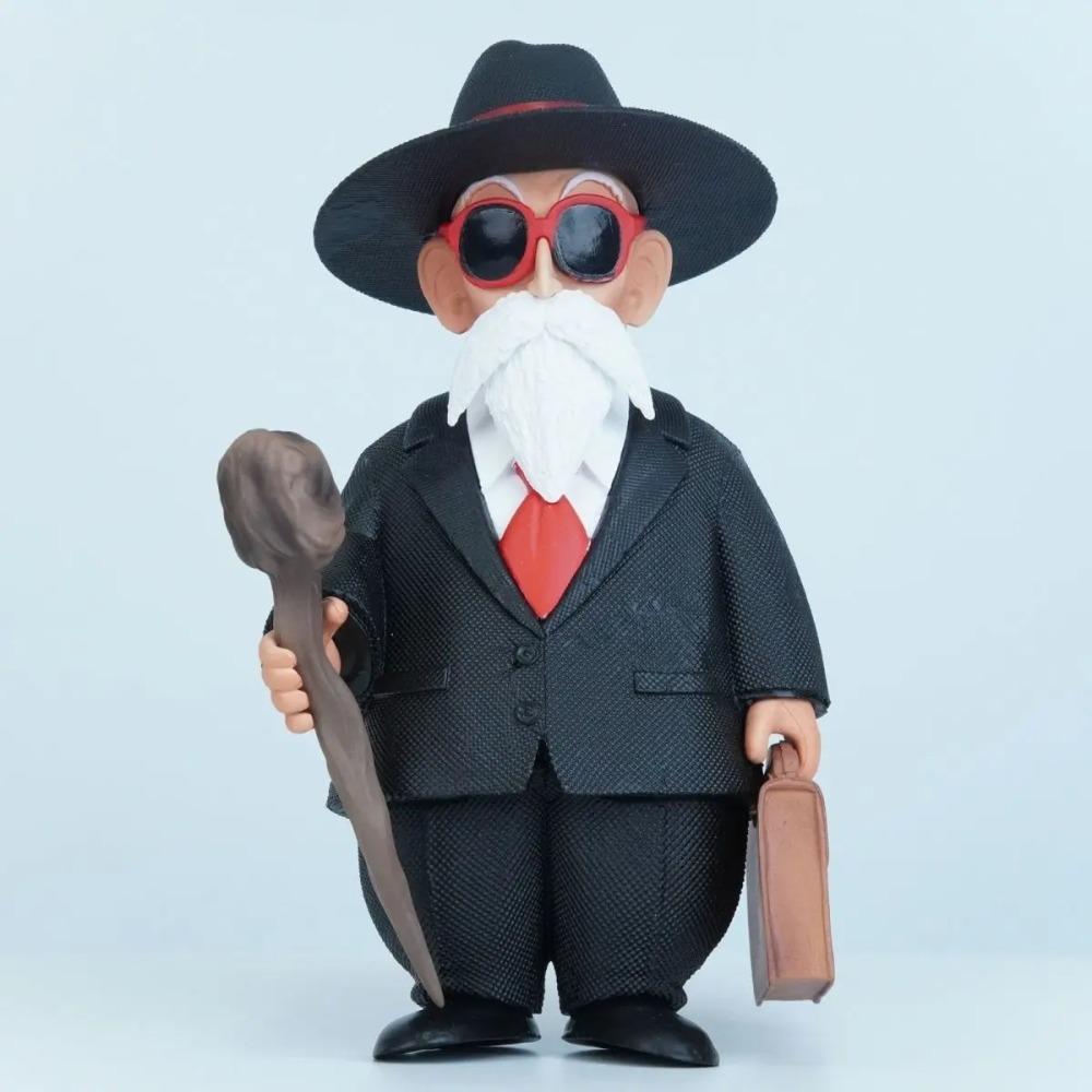 

New Dragon Ball Master Roshi Western-Style Clothes Standing Anime Figure 16cm PVC Statue Collection Desktop Ornament Kids Gifts no box