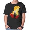 Unisex Crew Neck T-Shirt Brushface Expeditioner Graphic Short Sleeve Casual Tee