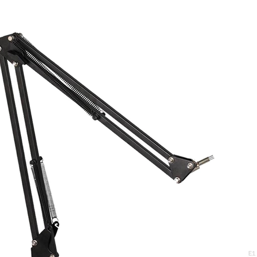 Phone Holder ,360° Rotation Clamp Stand Mount ,Flexible Long Arm Bracket for
