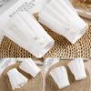 1 Pair Detachable Shirt Fake Sleeve Cuffs Fashion Pleated Horn Cuff Layered Lace Cuff False Sleeves Sunscreen Decorated