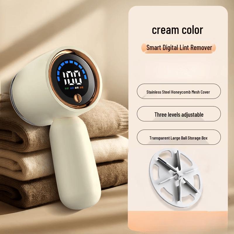 OLOEY Digital Display Rechargeable Lint Remover