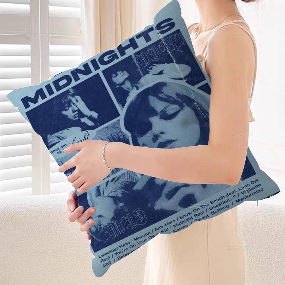 

Singer Lana Del Rey Music Album Cushion Cover Inches Farmhouse Decor Home Throw Pillow Covers for Couch Decorations 12x12Inch
