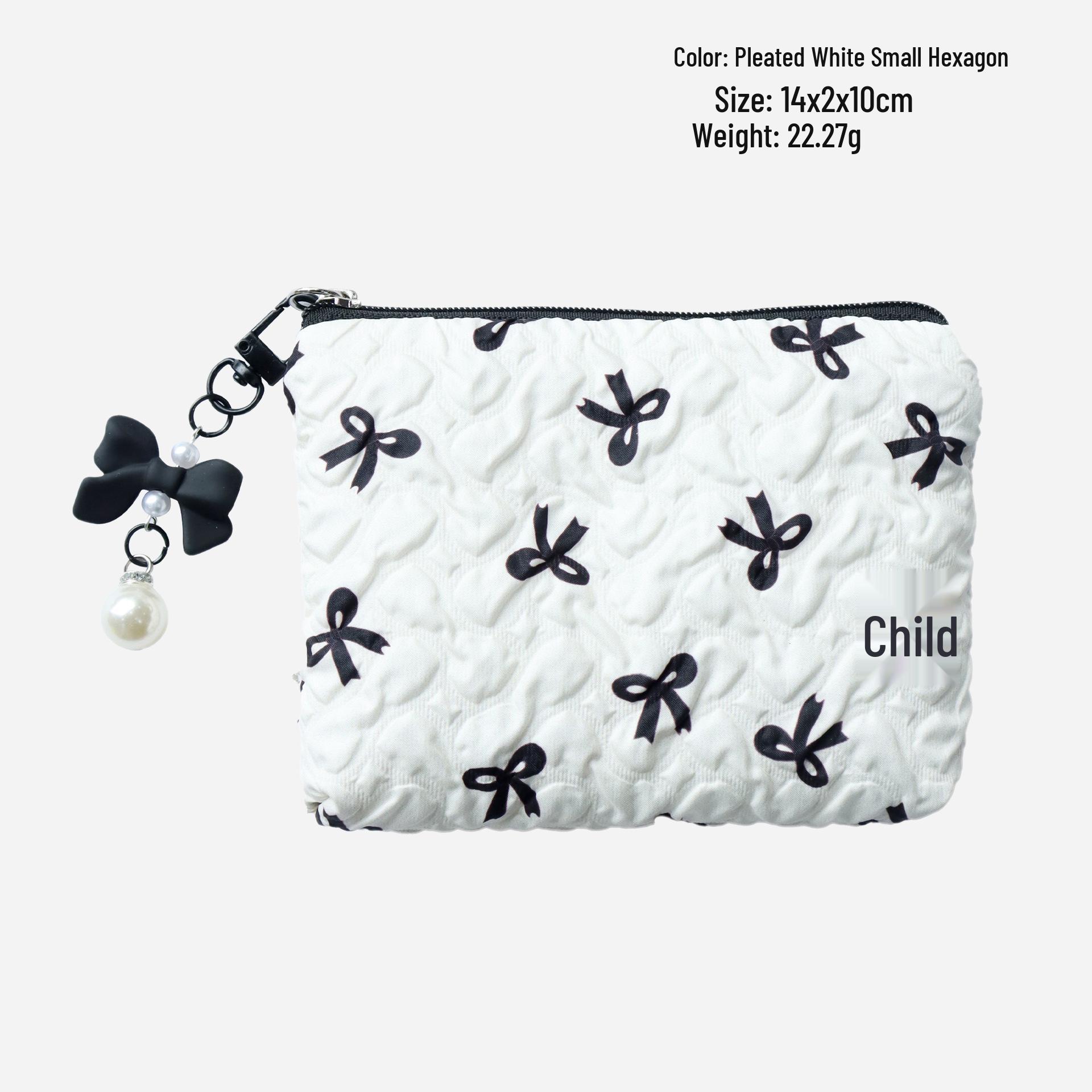 

Stylish Bow Makeup Bag: Chic, High-Value Storage with Luxury Feel