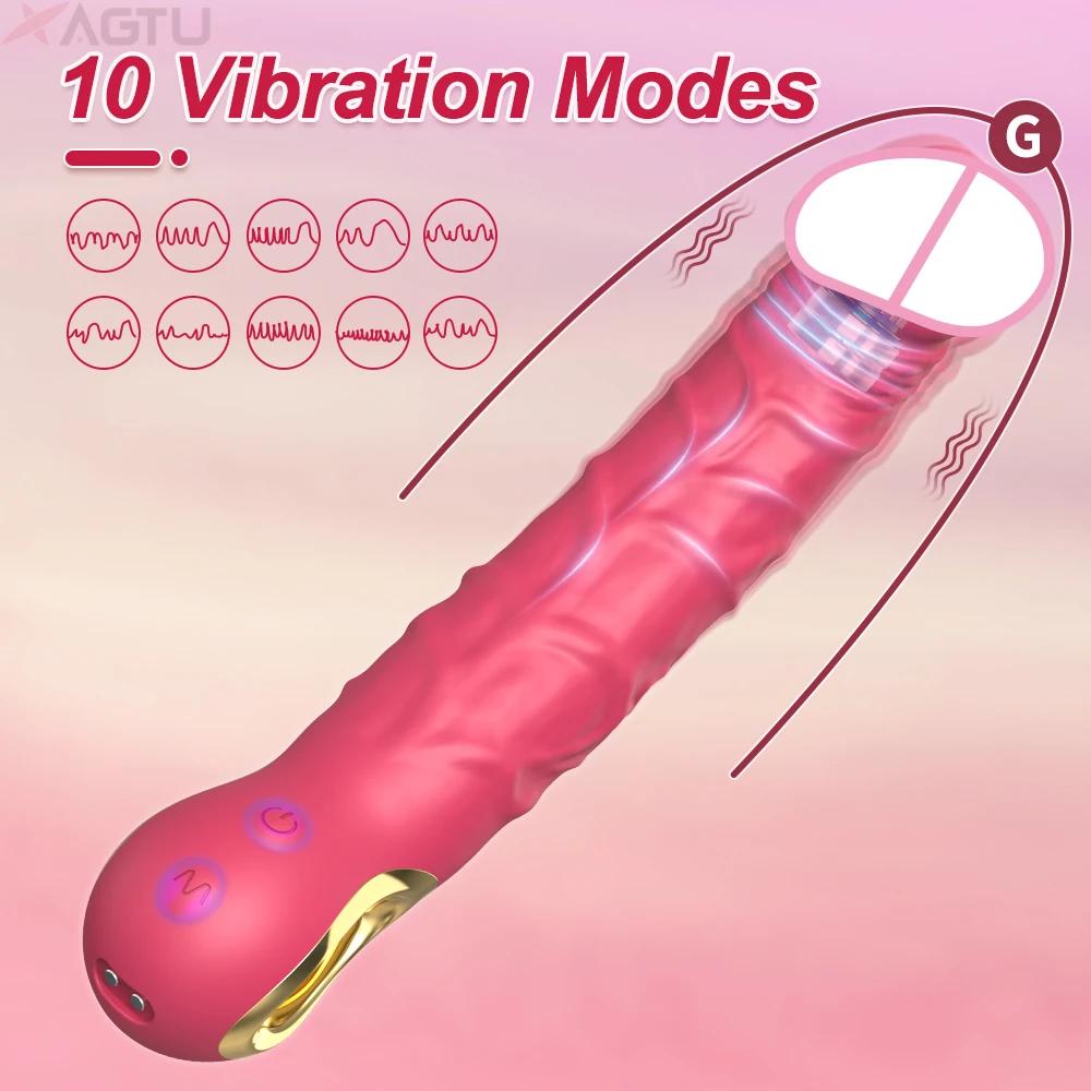 Powerful Dildo Vibrator for Women G Spot Vagina Massager Vibrating Clit Clitoris Stimulator Female Sex Toy Couple Adult Supplies