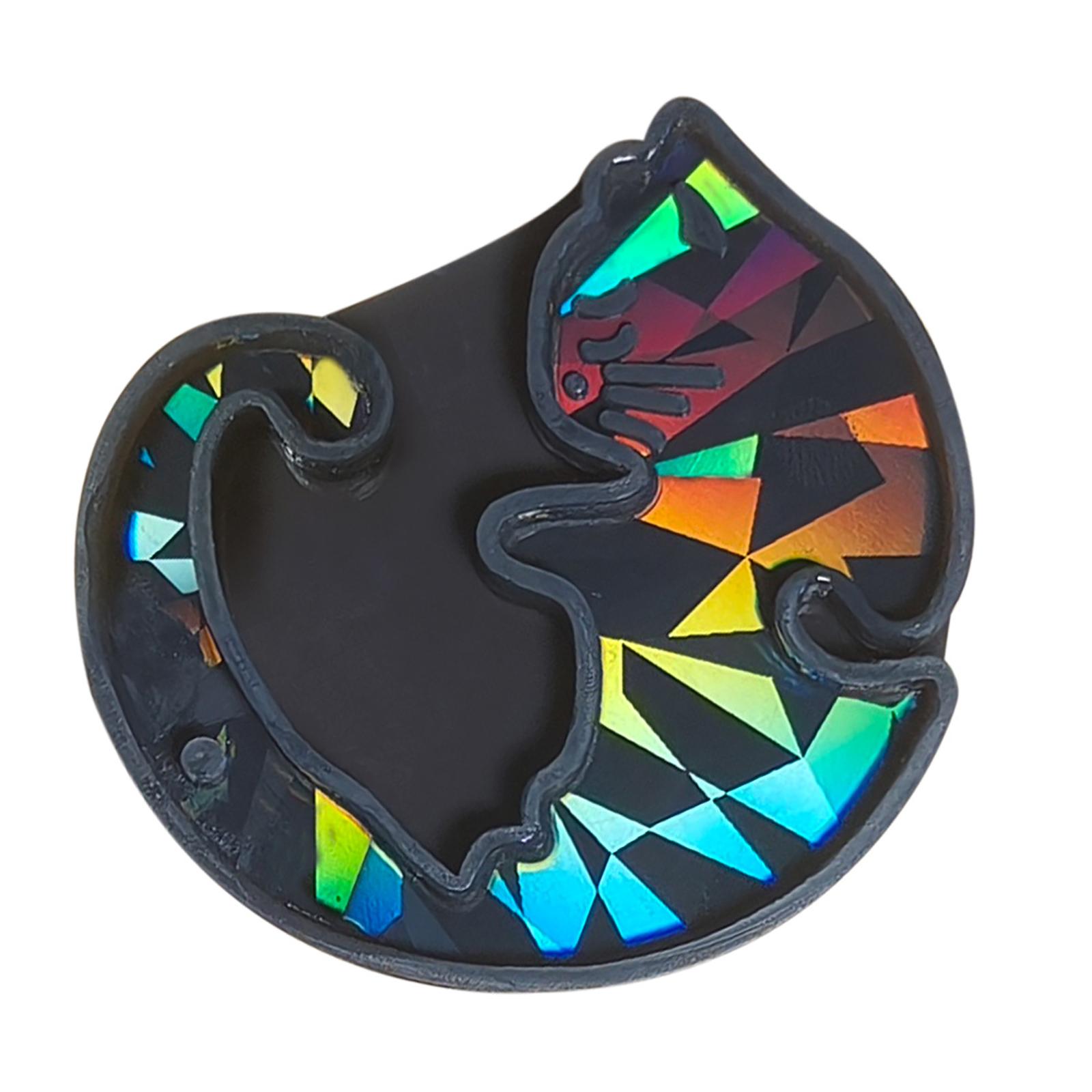 

Красивые украшения и украшения Форма ручной работы Спящая брелок Подвеска смоляная форма для любителей моды чёрный