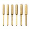 Chainsaw Grinding Stones 6 Pack Coated Cylindrical Burr for Electric Saws