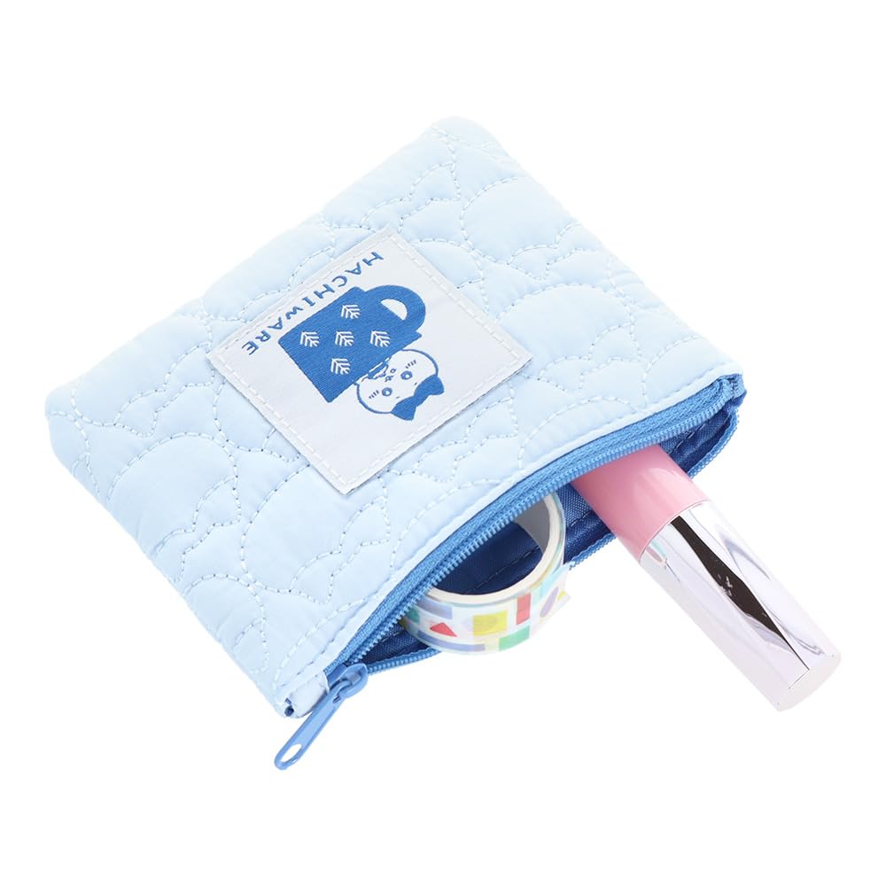 Sunstar Stationery Chiikawa Quilted Mini S2323532 Pouch, Hachiware,