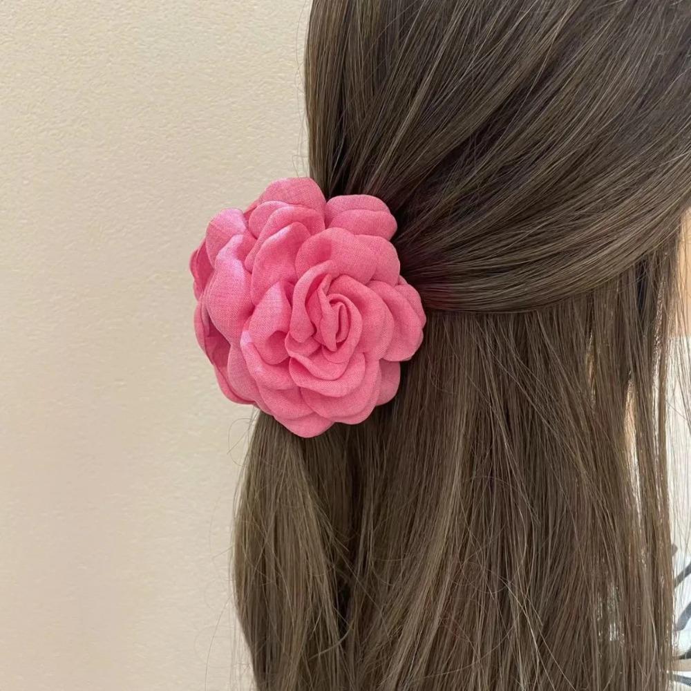 

French Style Vintage Claw Clip Rose Flower Hair Claw Clip for Women Girls Fashion Kids Hair Accessories Hair Clips for Women 1PC