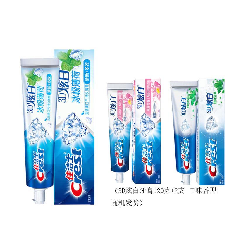 Набор зубных паст Crest 3D White Арктическая мята