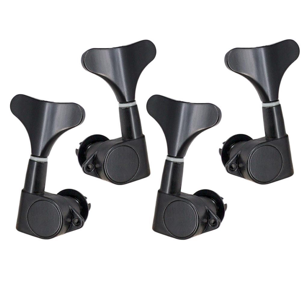 

Колок для настройки струн, тюнер, герметичная кнопка на головке машины для басовой партии, серебро 2L3R