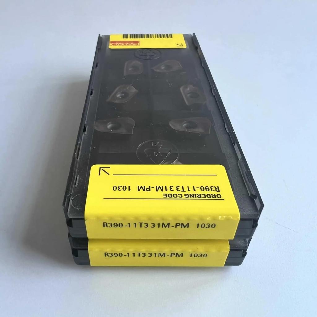 Original Sandvik / R390-11T331M-PM 1030 / CNC Lathe Carbide Blade 10 PCS